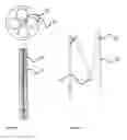 Fig. 05 - Cable routing for wind turbine system having multiple rotors