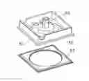 Fig. 01 - Suction cup and vacuum suction cup having same