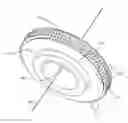 Fig. 01 - Sprocket for a synchronous drive belt system