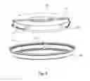Fig. 07 - Fast-mounted ceiling lamp convenient in wiring