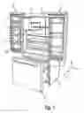 Fig. 02 - Household cooling appliance with specific external cooling of a sub-unit of the ice maker