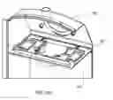 Fig. 04 - Refrigerating device with an ice water dispenser