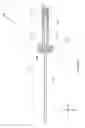 Fig. 11 - Fluid flow detector with tethered drag block