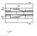 Fig. 01 - Electrical Connector with Electrical Contacts Protected by a Layer of Compressible Material and Method of Making It