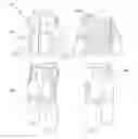 Fig. 01 - Two piece multi-accessorized work suit