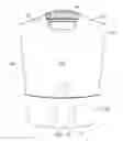 Fig. 12 - TOTE ASSEMBLY WITH INTERCHANGEABLE FREE STANDING INSERTS