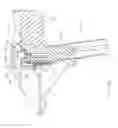 Fig. 06 - Leg supports for portable voting booth