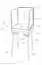 Fig. 16 - Leg supports for portable voting booth