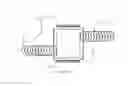 Fig. 18 - Bi-directional fixating/locking transvertebral body screw/intervertebral cage stand-alone constructs having a central screw locking lever, and pliers and devices for spinal fusion