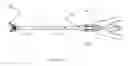 Fig. 27 - Bi-directional fixating/locking transvertebral body screw/intervertebral cage stand-alone constructs having a central screw locking lever, and pliers and devices for spinal fusion