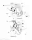 Fig. 40 - Bi-directional fixating/locking transvertebral body screw/intervertebral cage stand-alone constructs having a central screw locking lever, and pliers and devices for spinal fusion