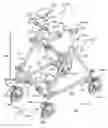 Fig. 01 - Collapsible upright wheeled walker apparatus