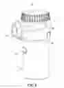 Fig. 06 - Nebulizer with press-type medicine cup