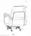Fig. 02 - Seat assembly that reclines and includes a back panel