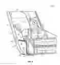 Fig. 06 - Seat assembly that reclines and includes a back panel