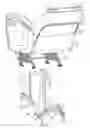 Fig. 09 - Seat assembly that reclines and includes a back panel