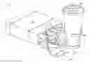 Fig. 01 - Single component cup holder mechanism