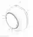Fig. 01 - WALL MOUNTED WASHING MACHINE AND ITS DOOR OPENING AND CLOSING DEVICE AND METHOD