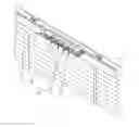 Fig. 01 - Blind body actuator casing for non-pull cord window blind assembly