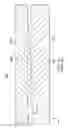 Fig. 14 - NEAR-SQUARE MODIFIED BUTTRESS THREAD FORM ENABLING RUN-IN AND RUN-OUT THREADS