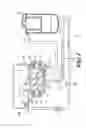 Fig. 02 - Method of controlling the temperature and mass flow of a liquid injected into the bearings and compressor space of a compressor using two separated liquid supplies