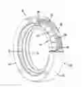 Fig. 01 - Bearing assembly for steering column