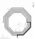 Fig. 09 - Asymmetric spiral inductor