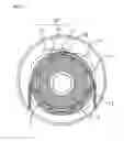 Fig. 08 - Rotating electric machine having dynamic vibration absorber