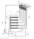 Fig. 03 - Data centre cabinet and gravity spray system thereof