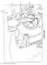 Fig. 27 - Gauge wheel and universal scraper for use with a conventional row planter assembly