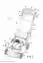 Fig. 02 - Walk power mower with transmission providing both forward and reverse propulsion