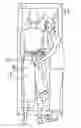 Fig. 01 - METHOD OF FORMING A CUSTOM-FITTED SINGLE SEAM STRETCHABLE FABRIC SKIRT