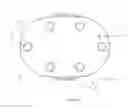 Fig. 05 - Artificial cervical and lumbar discs, disc plate insertion gun for performing sequential single plate intervertebral implantation enabling symmetric bi-disc plate alignment for interplate mobile core placement