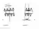 Fig. 15 - Artificial cervical and lumbar discs, disc plate insertion gun for performing sequential single plate intervertebral implantation enabling symmetric bi-disc plate alignment for interplate mobile core placement