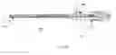 Fig. 18 - Artificial cervical and lumbar discs, disc plate insertion gun for performing sequential single plate intervertebral implantation enabling symmetric bi-disc plate alignment for interplate mobile core placement