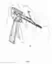Fig. 21 - Artificial cervical and lumbar discs, disc plate insertion gun for performing sequential single plate intervertebral implantation enabling symmetric bi-disc plate alignment for interplate mobile core placement