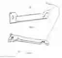 Fig. 26 - Artificial cervical and lumbar discs, disc plate insertion gun for performing sequential single plate intervertebral implantation enabling symmetric bi-disc plate alignment for interplate mobile core placement