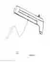 Fig. 33 - Artificial cervical and lumbar discs, disc plate insertion gun for performing sequential single plate intervertebral implantation enabling symmetric bi-disc plate alignment for interplate mobile core placement