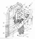 Fig. 01 - Device and method for recovering and unloading bar crop ends from a machine tool