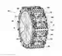 Fig. 01 - Mold for fabricating a turbine fan casing out of composite material, and a method of closing such a mold