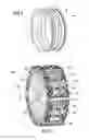 Fig. 02 - Mold for fabricating a turbine fan casing out of composite material, and a method of closing such a mold