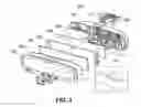 Fig. 03 - Rearview mirror having tilting structure