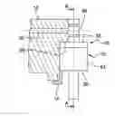Fig. 01 - Oil jet for turbine engine with housing including sealing membrane