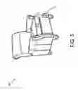 Fig. 06 - Drink receptacle with elastomeric, semi-rigid strap for interference fit securement
