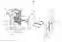 Fig. 01 - Vehicle lamp that projects scanning beam scanned by optical scanning system to form first pattern, and that projects emission beam of second light source section to form second pattern
