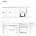 Fig. 02 - Household appliance control unit controlled by means of an image reflected by a projector