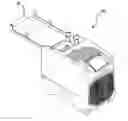 Fig. 01 - Retractable handle for a portable dehumidifier
