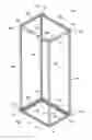 Fig. 01 - Frame profile for a frame rack of a switch cabinet, and a corresponding frame rack