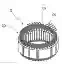 Fig. 01 - Apparatus for installing a wire package into an electrical machine