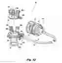 Fig. 12 - Multipath filter assembly with integrated gaseous seal for multimodal surgical gas delivery system
